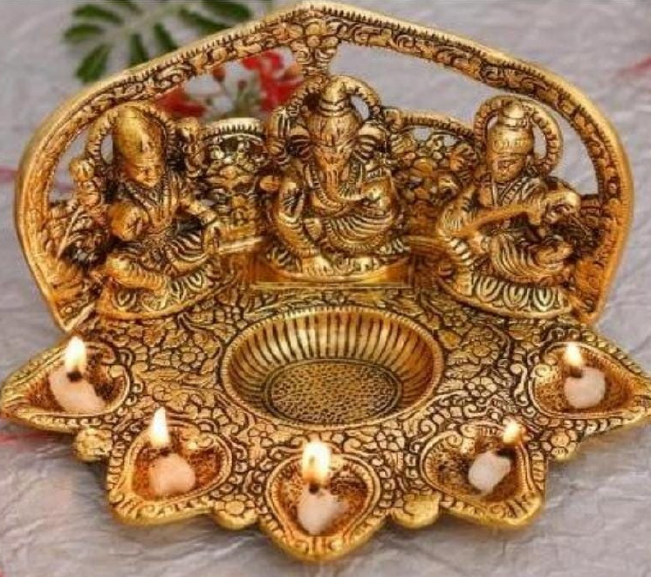 5 BATTI LAXMI GANESH SARASWATI GOD