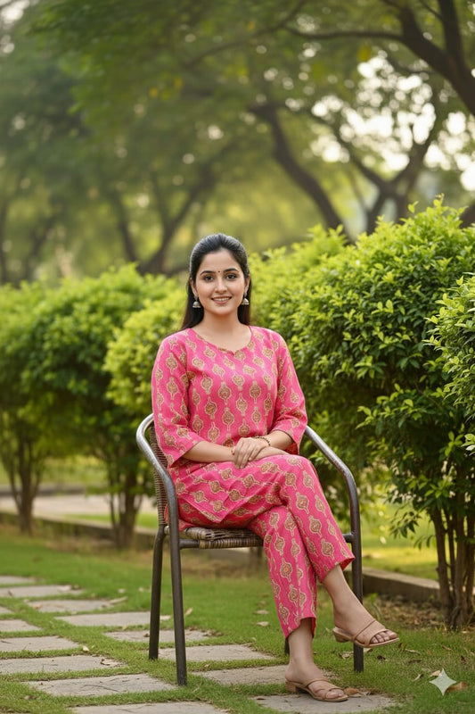 Printed Night Dress (10)