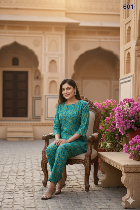 Printed Night Dress (15)