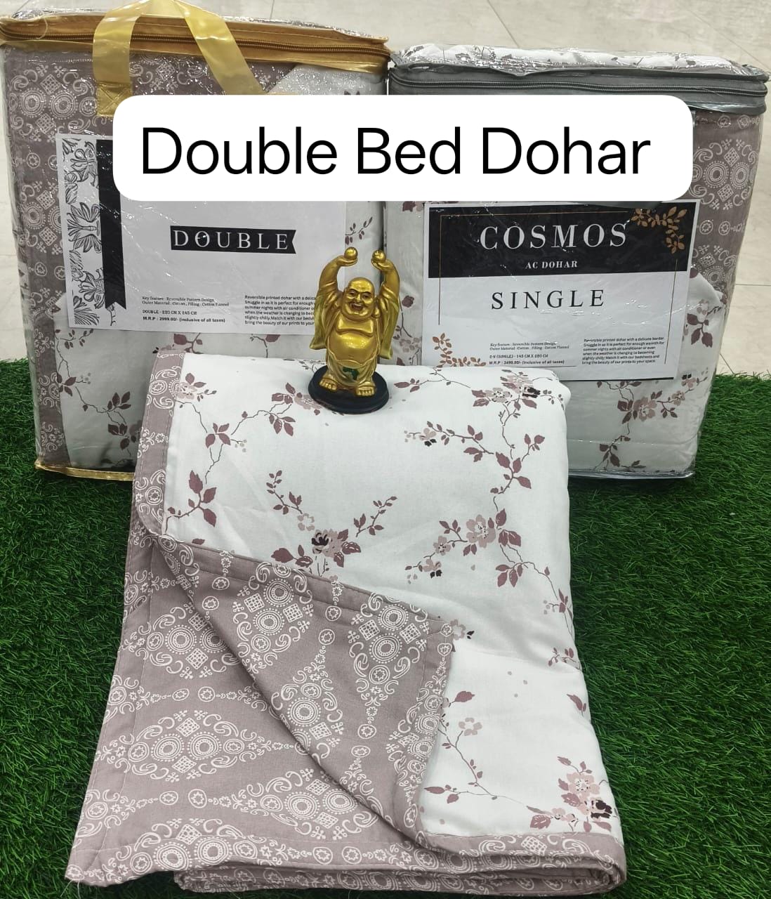 Styler Dohar Collection Double Bed (KCSSTBC0017)