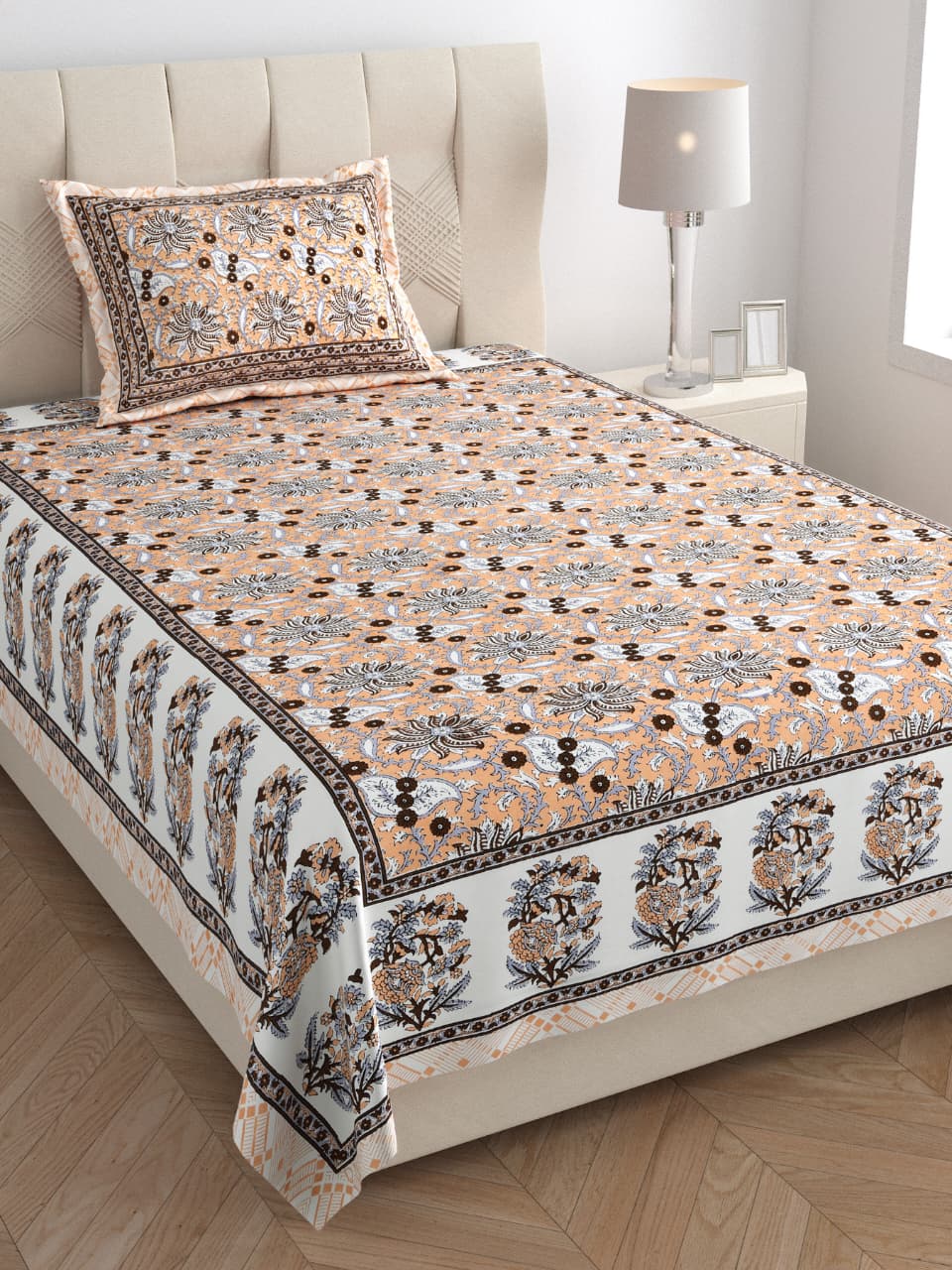 Single Bedsheet with One Pillow (128)
