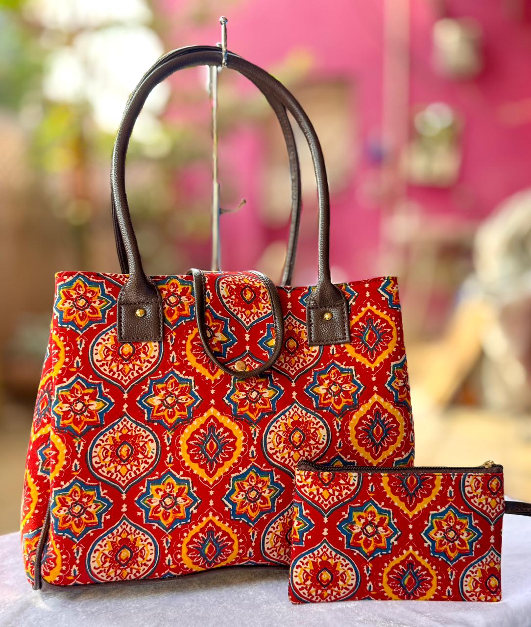 Triple partition Tote Bag (51)