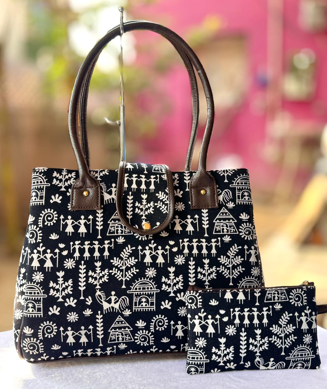 Triple partition Tote Bag (58)