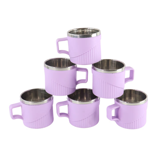 Apex Sturdy Tea Coffee Cup - (6 Pc Set)