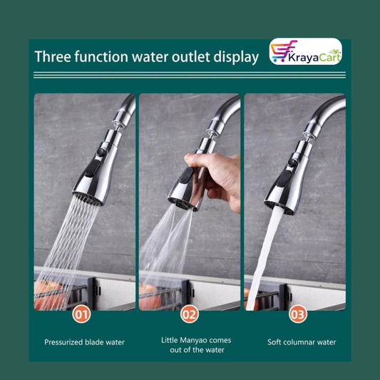 Smart 3-Mode Kitchen Tap Extender | Save Water & Upgrade Your Sink #KitchenUpgrade #SmartTapExtender #WaterSavingTap #FaucetExtender