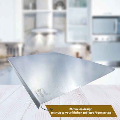 Stainless Steel Chopping Board Lip Design- Compact
