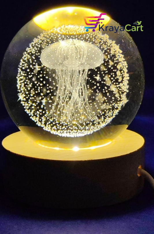 3D Ball Lamp Jelly Fish