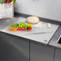 Stainless Steel Chopping Board Lip Design - Large