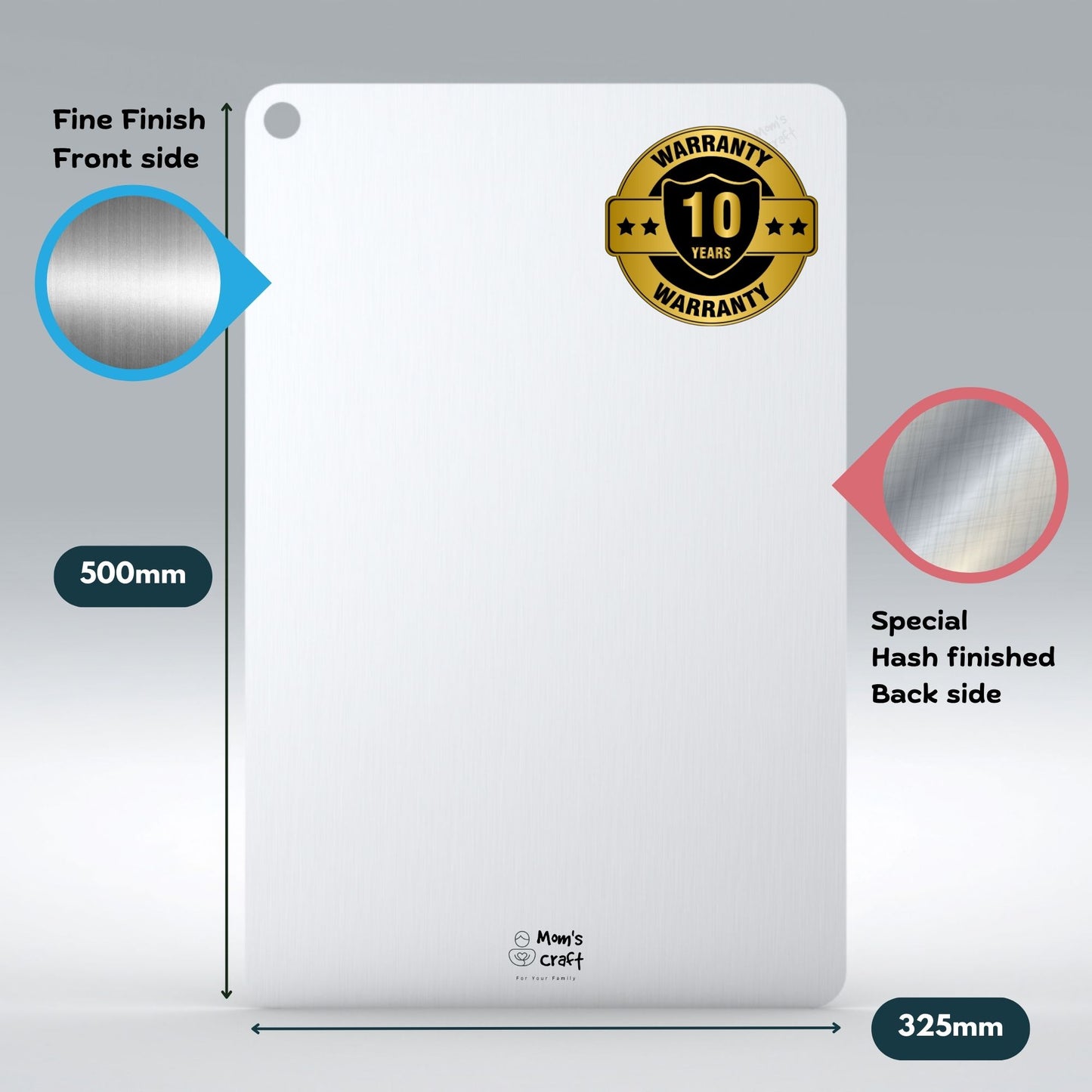 Stainless Steel Chopping Board - Extra Large