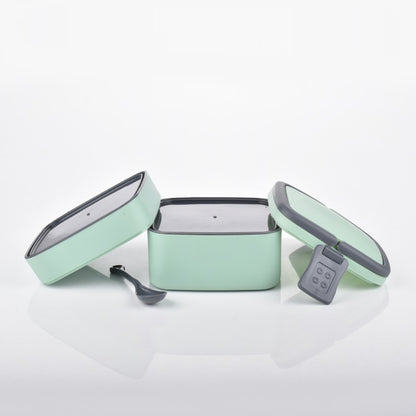 Green Double-layer Portable Lunch Box