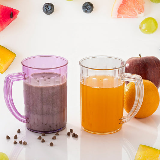 Stylish Juice Glass With Handle Water Glass Beer