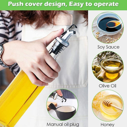 Transparent Glass oil Dispenser