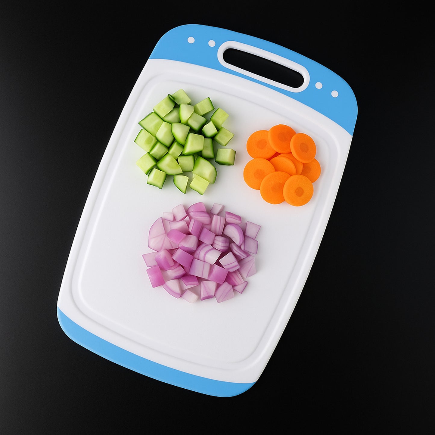 Vegetables And Fruits Cutting Chopping Board Plastic Chopper Cutter Board (1 Pc)