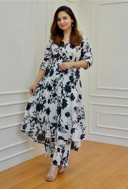 Cotton Kurti pant set