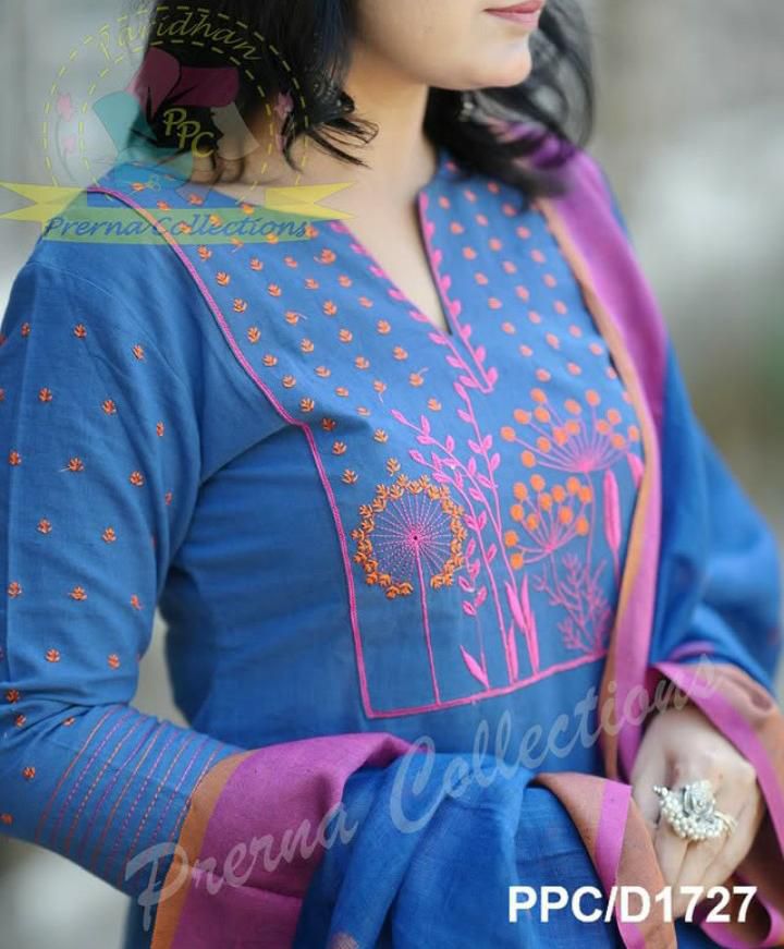 Handloom cotton suit