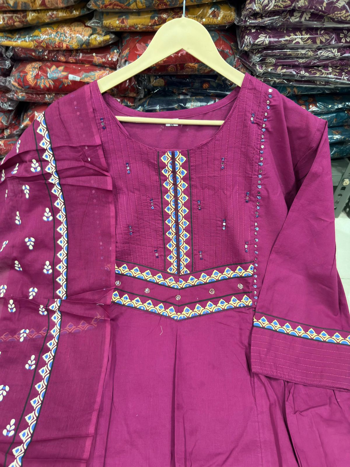 Anarkali  kurta And Dupatta Set Fully Stitched Ready