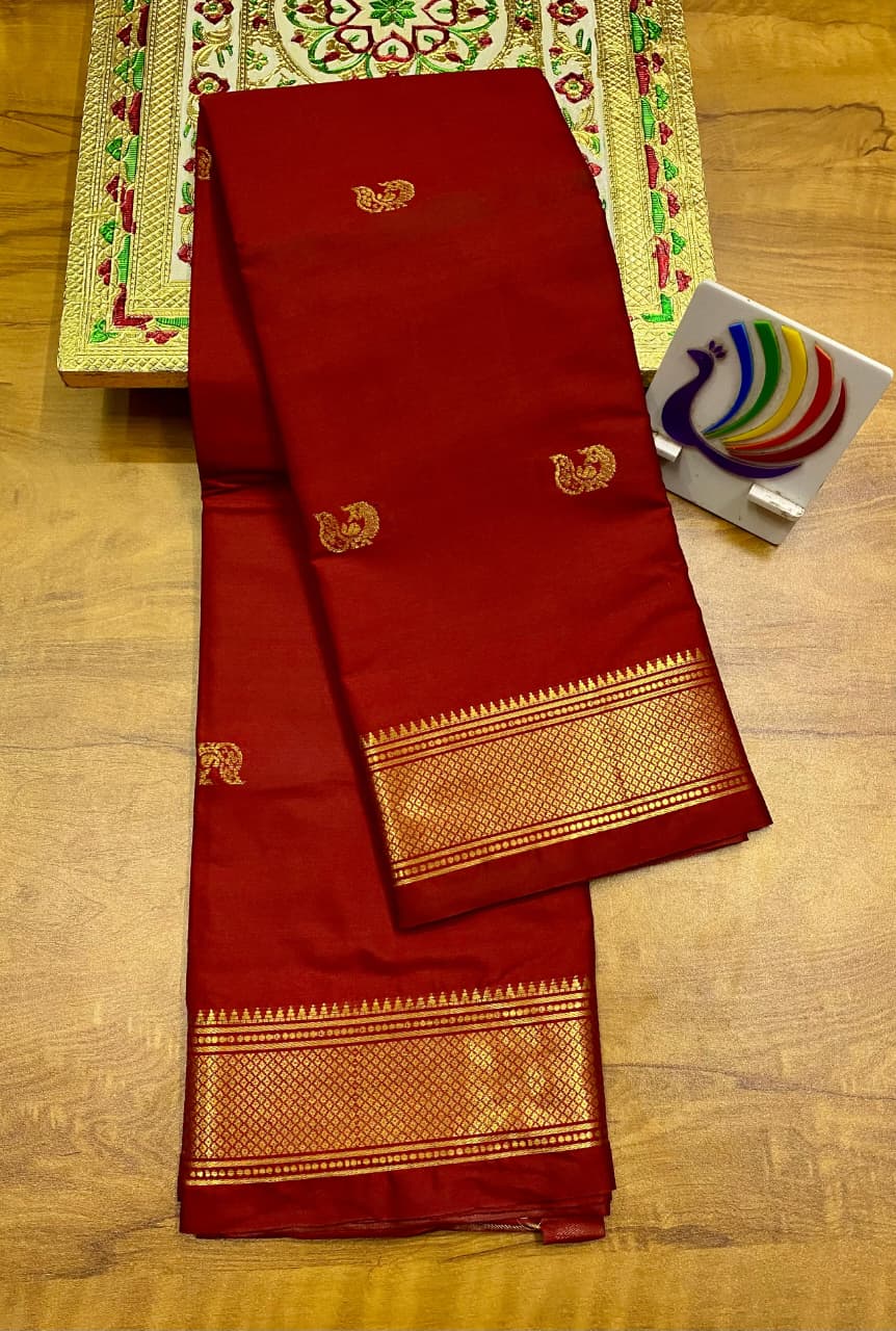 Soft Silk Kadiyal Paithani (1)
