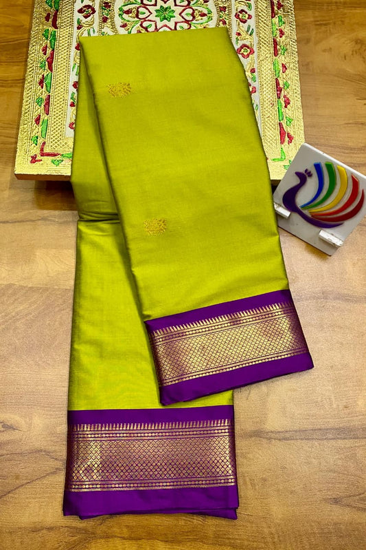 Soft Silk Kadiyal Paithani (2)