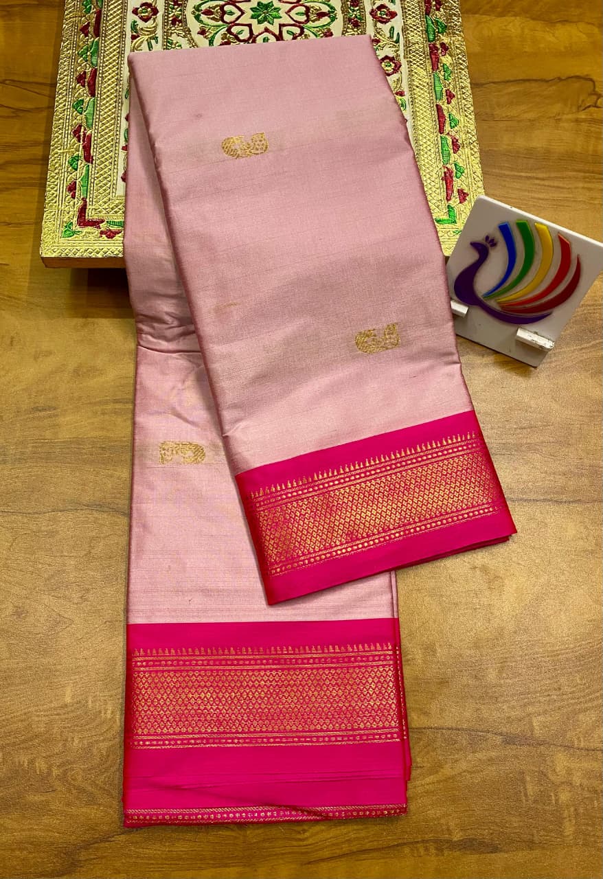 Soft Silk Kadiyal Paithani (4)