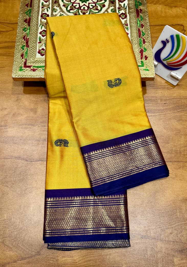 Soft Silk Kadiyal Paithani (5)