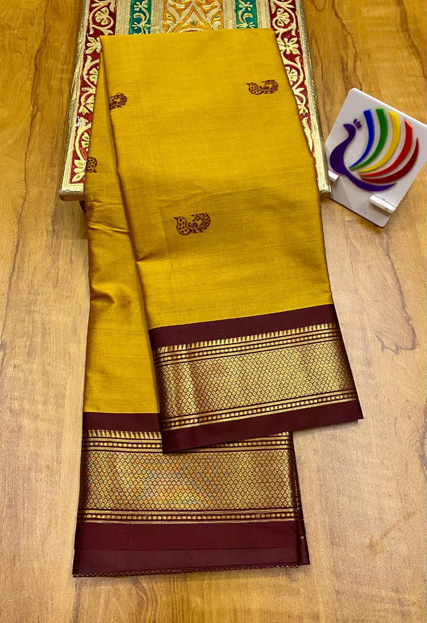 Soft Silk Kadiyal Paithani (7)