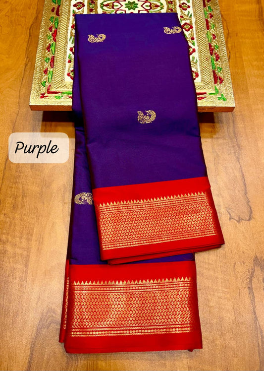 Soft Silk Kadiyal Paithani (12)