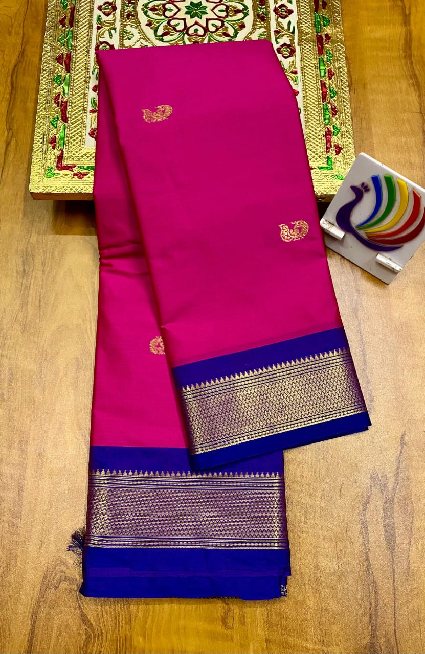 Soft Silk Kadiyal Paithani (18)