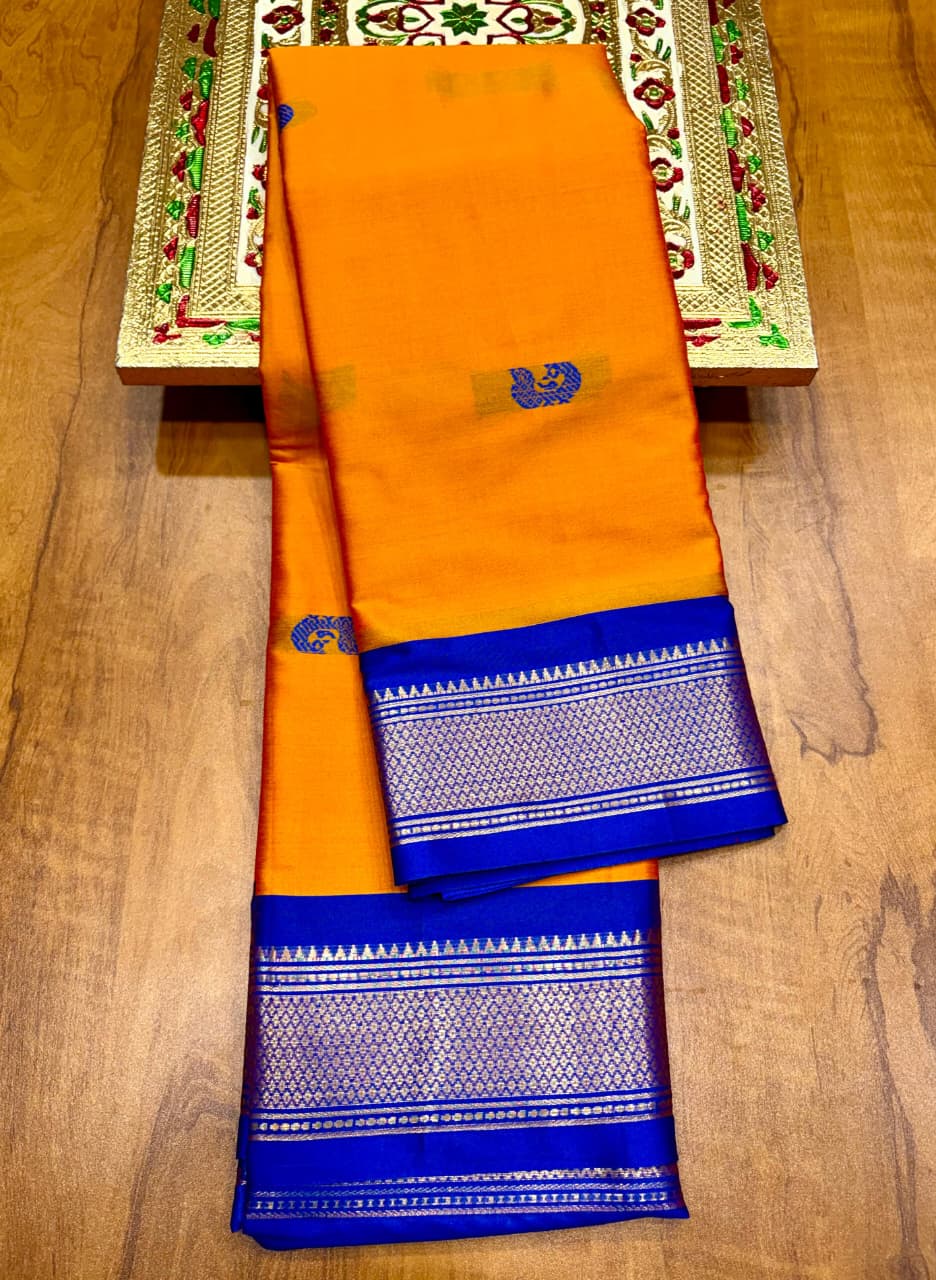 Soft Silk Kadiyal Paithani (20)