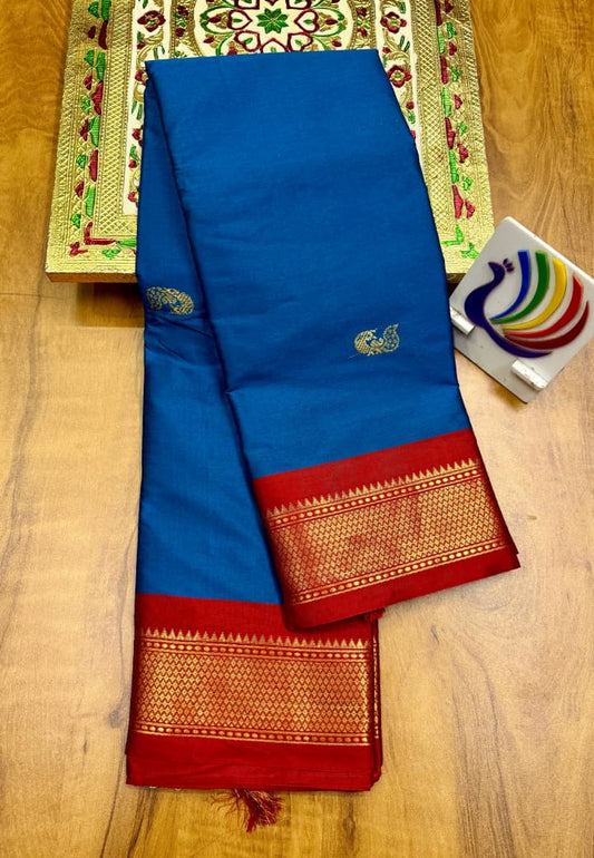 Soft Silk Kadiyal Paithani (30)