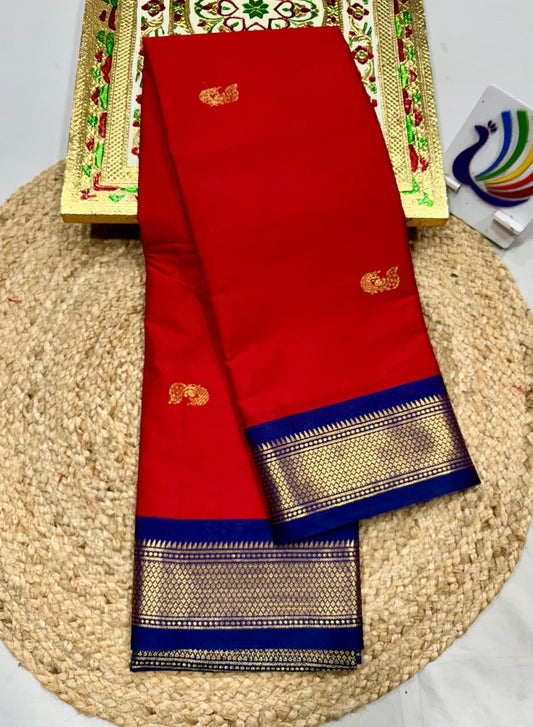 Soft Silk Kadiyal Paithani (41)