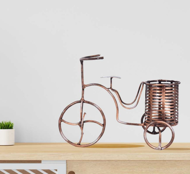 COPPER CYCLE PEN STAND