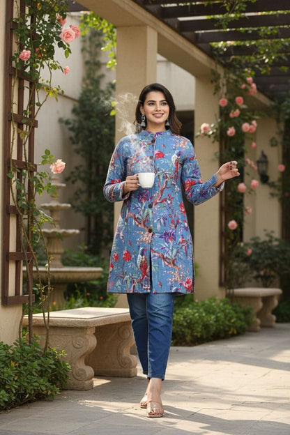 Long Reversible Quilted Jacket (7)