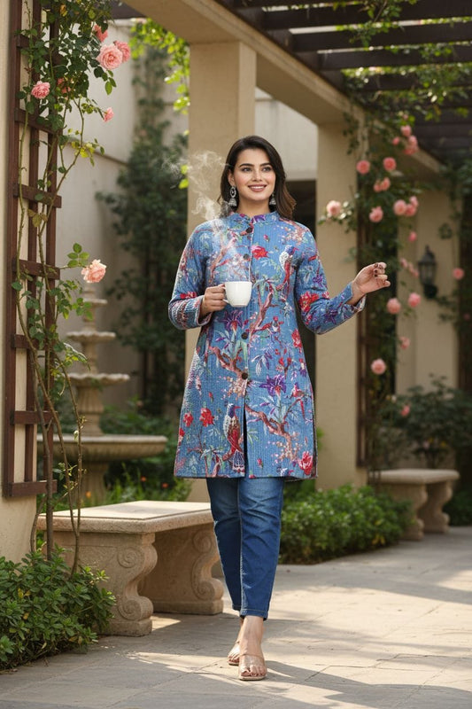 Long Reversible Quilted Jacket (7)