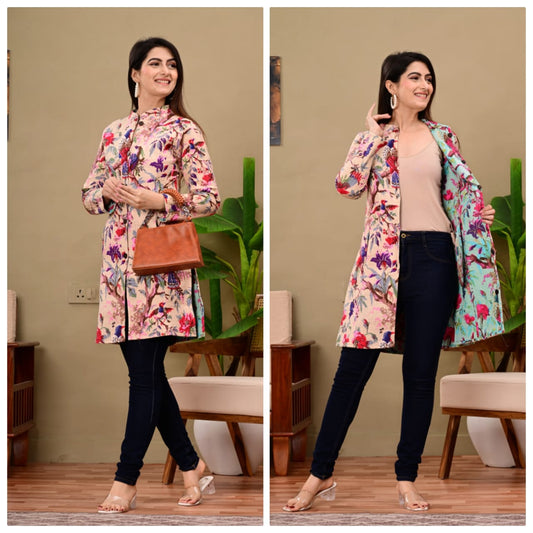 Long Reversible Quilted Jacket (8)