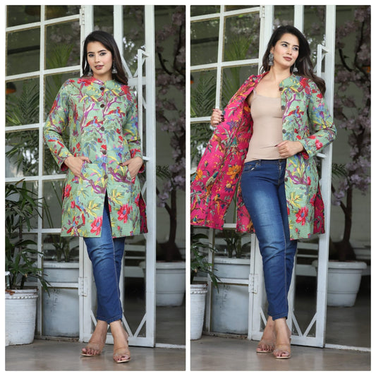 Long Reversible Quilted Jacket (10)