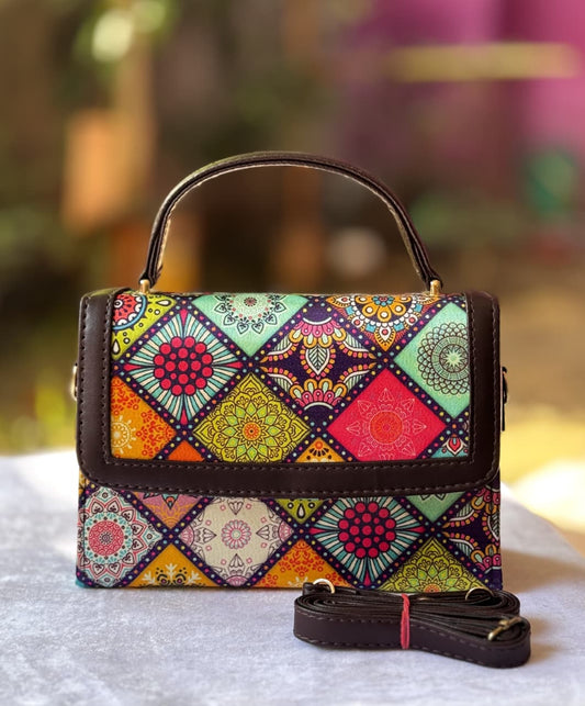 Beautiful Ikkat Box Sling (29)