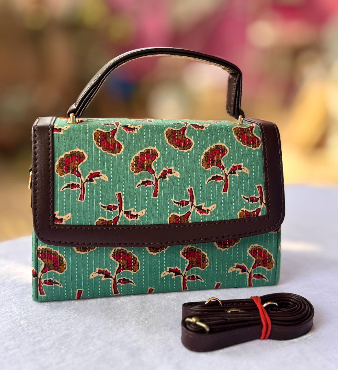 Beautiful Ikkat Box Sling (30)