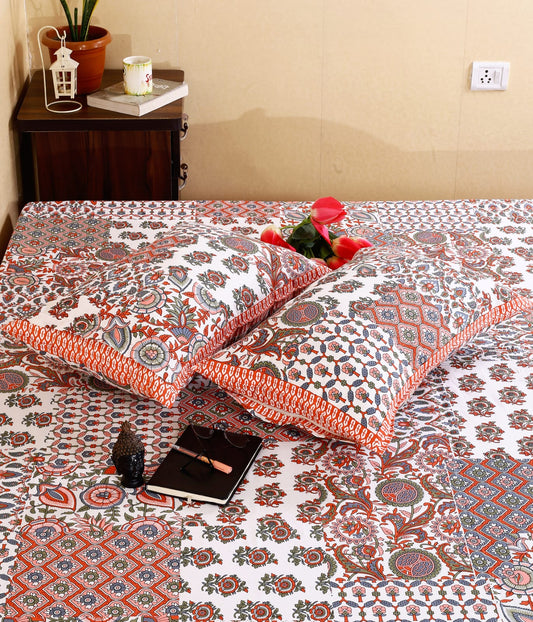 Bedsheets with 2 pillow covers (42)