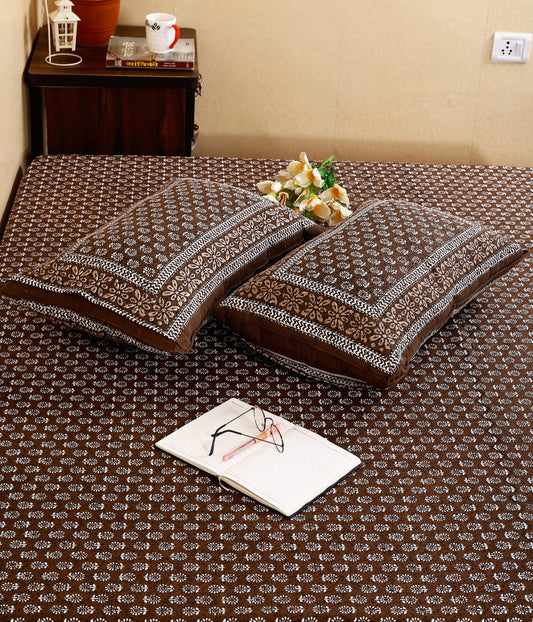 Bedsheets with 2 pillow covers (43)