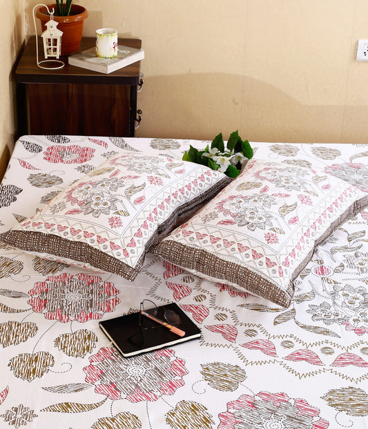 Bedsheets with 2 pillow covers (44)
