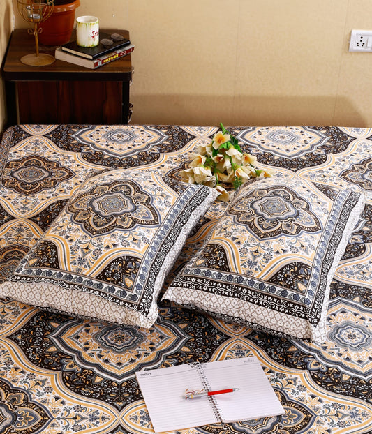 Bedsheets with 2 pillow covers (56)