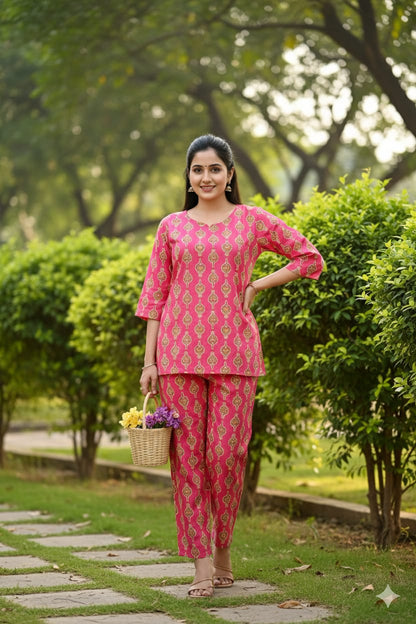 Printed Night Dress (10)