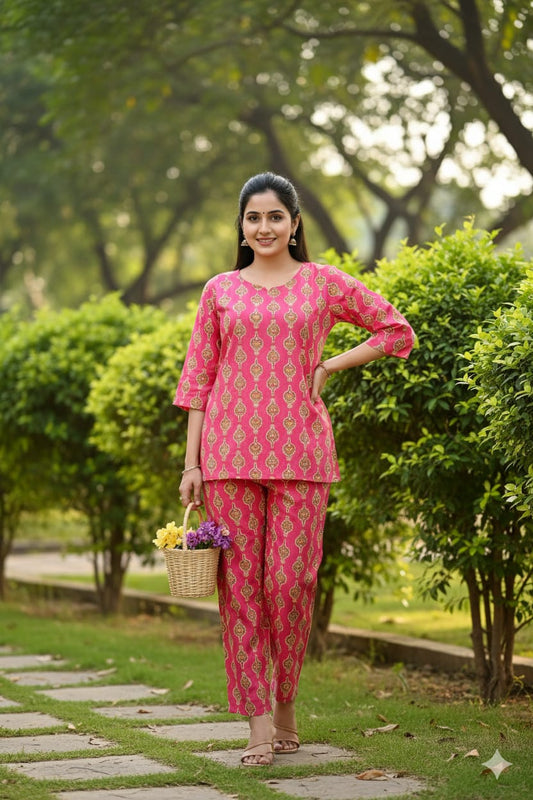 Printed Night Dress (10)