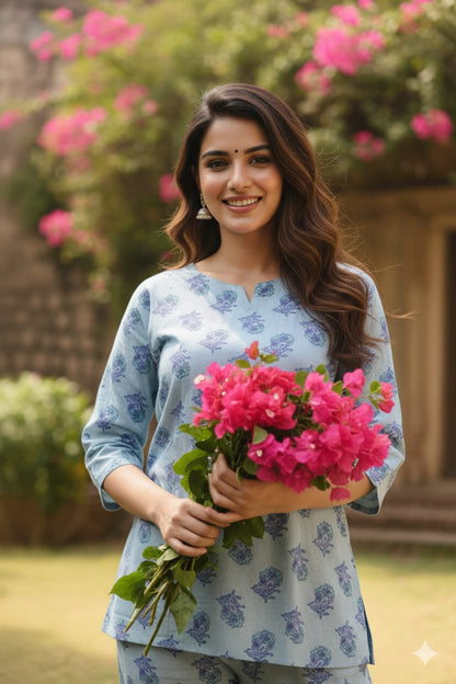 Printed Night Dress (12)