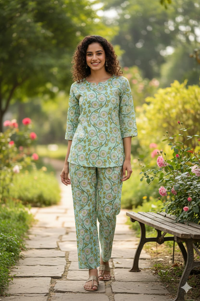 Printed Night Dress (13)