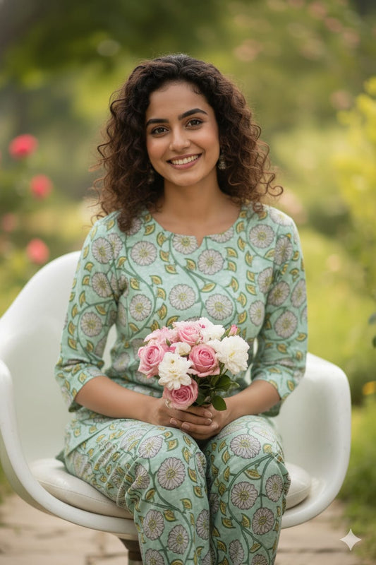 Printed Night Dress (13)