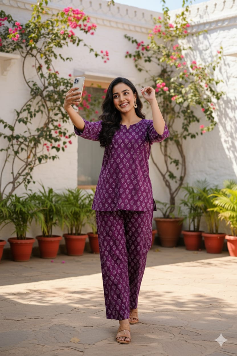 Printed Night Dress (14)