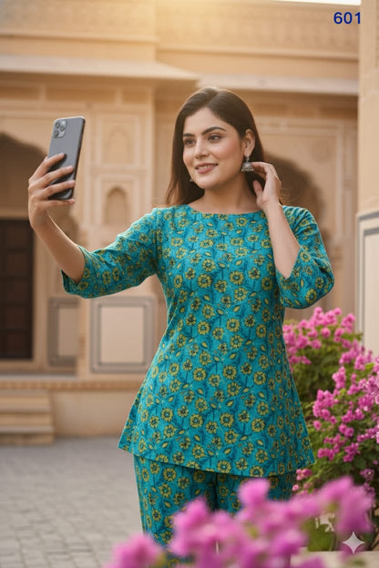 Printed Night Dress (15)