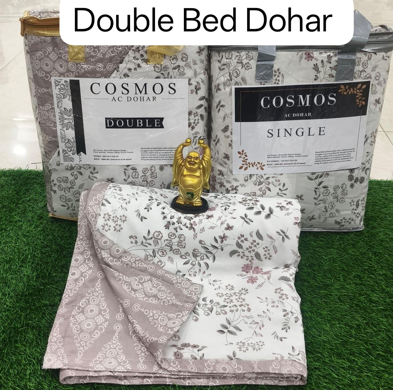 Styler Dohar Collection Double Bed (KCSSTBC0016)