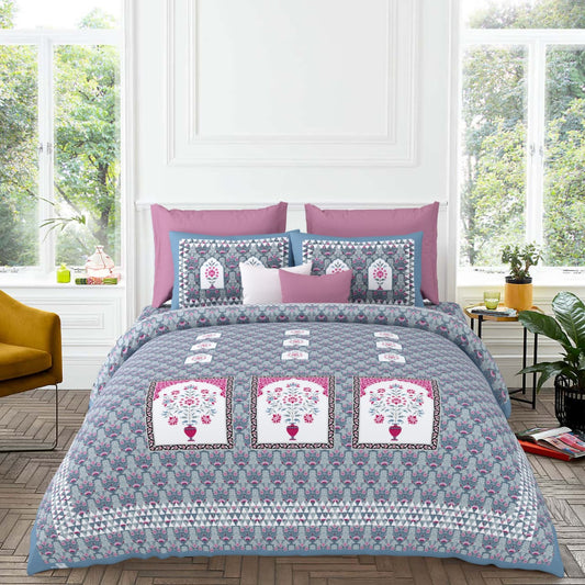 KING Size Bedsheet with 2 Pillow (SST52)